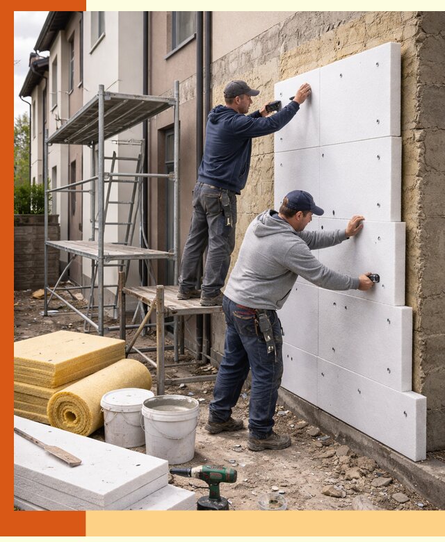 Утепление таунхауса с гарантией комфорта в Новокубанске