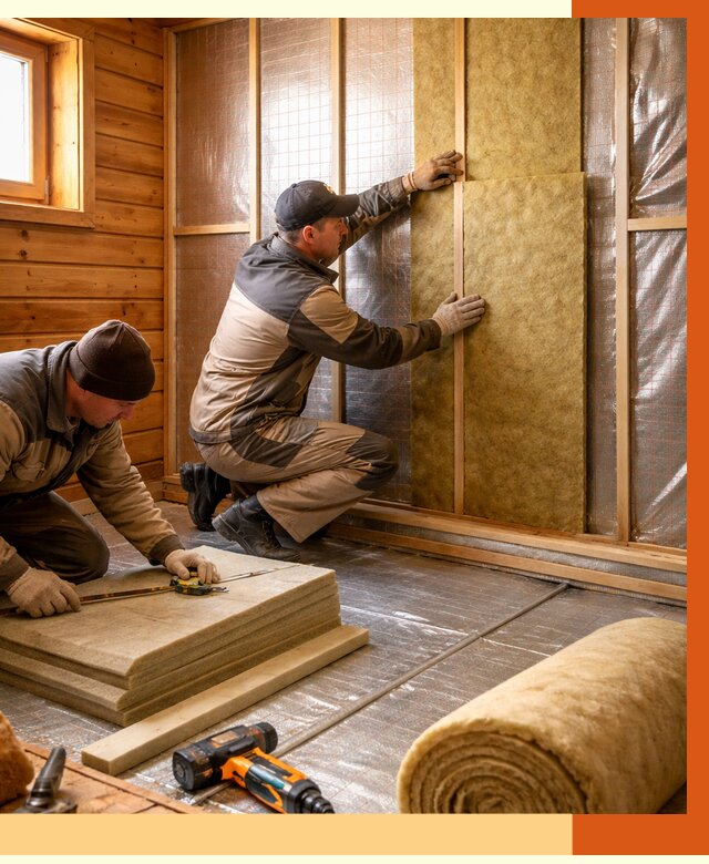 Утепление бани изнутри в Новокубанске под ключ от 4367 руб./м² | ТепломастерНкб