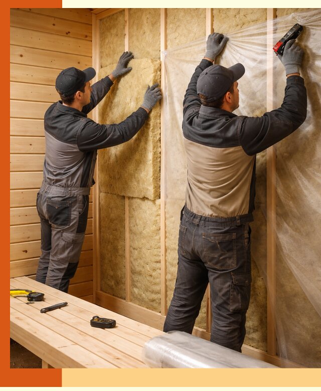 Профессиональное утепление сауны в Новокубанске с гарантиями качества