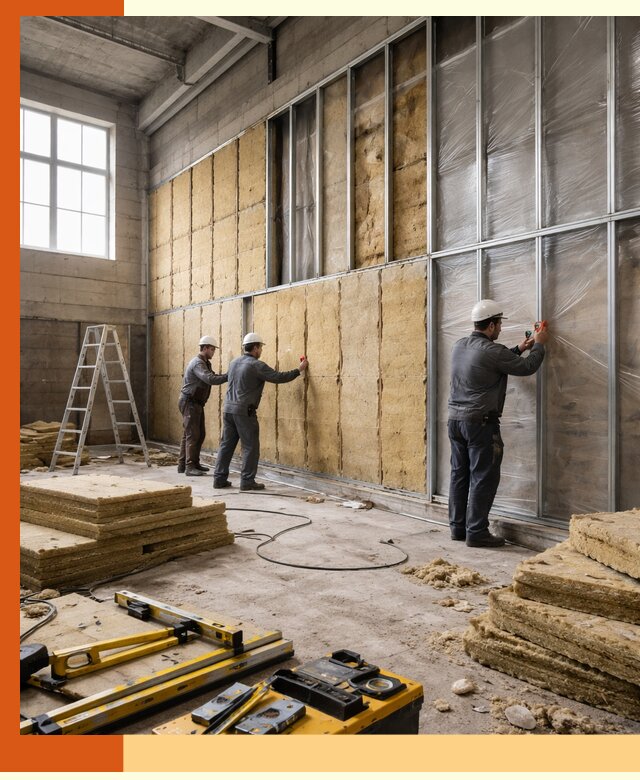 Утепление спортивного зала в Новокубанске качественно и недорого