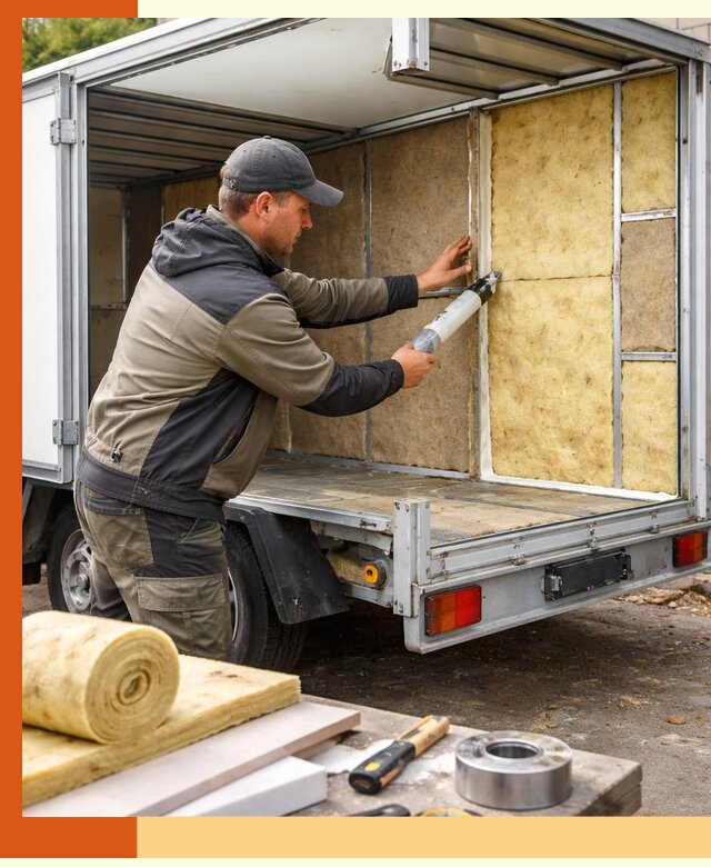 Профессиональное утепление прицепа в Новокубанске для любых условий