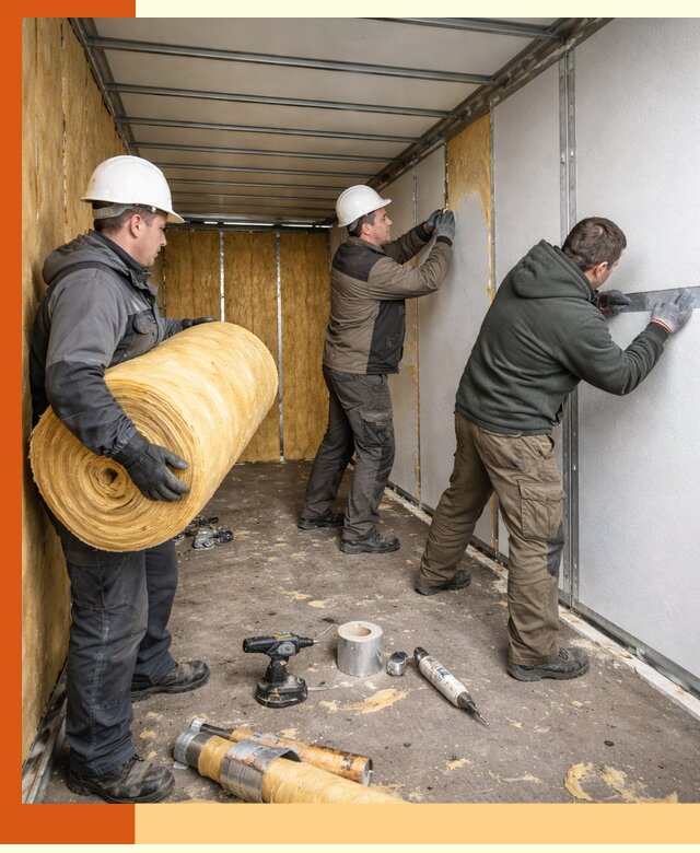 Утепление рефрижераторного контейнера в Новокубанске профессионально и надежно