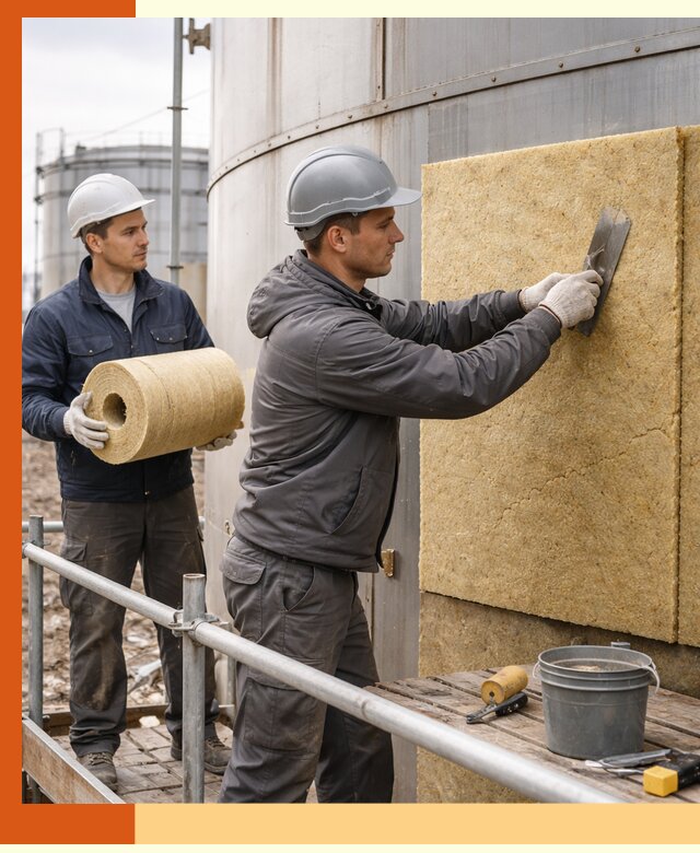 Профессиональное утепление резервуара и теплоизоляция в Новокубанске
