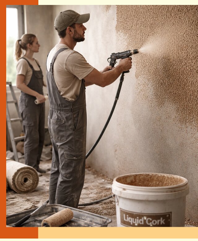 Утепление стен жидкой пробкой в Новокубанске эффективное и долговечное