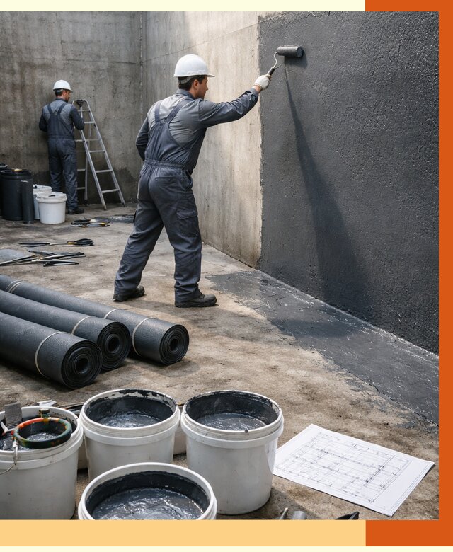 Гидроизоляция резервуара в Новокубанске от 124776 руб. под ключ | ТепломастерНкб